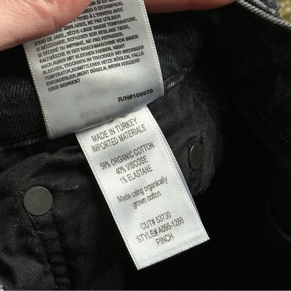 AGOLDE 90s Pinch Waist High Rise Kick Flare Jeans - Picture 6 of 6